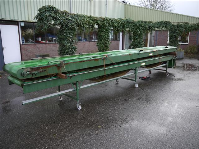 Конвейер Potveer 1330 x 80 см с регулируемой скоростью