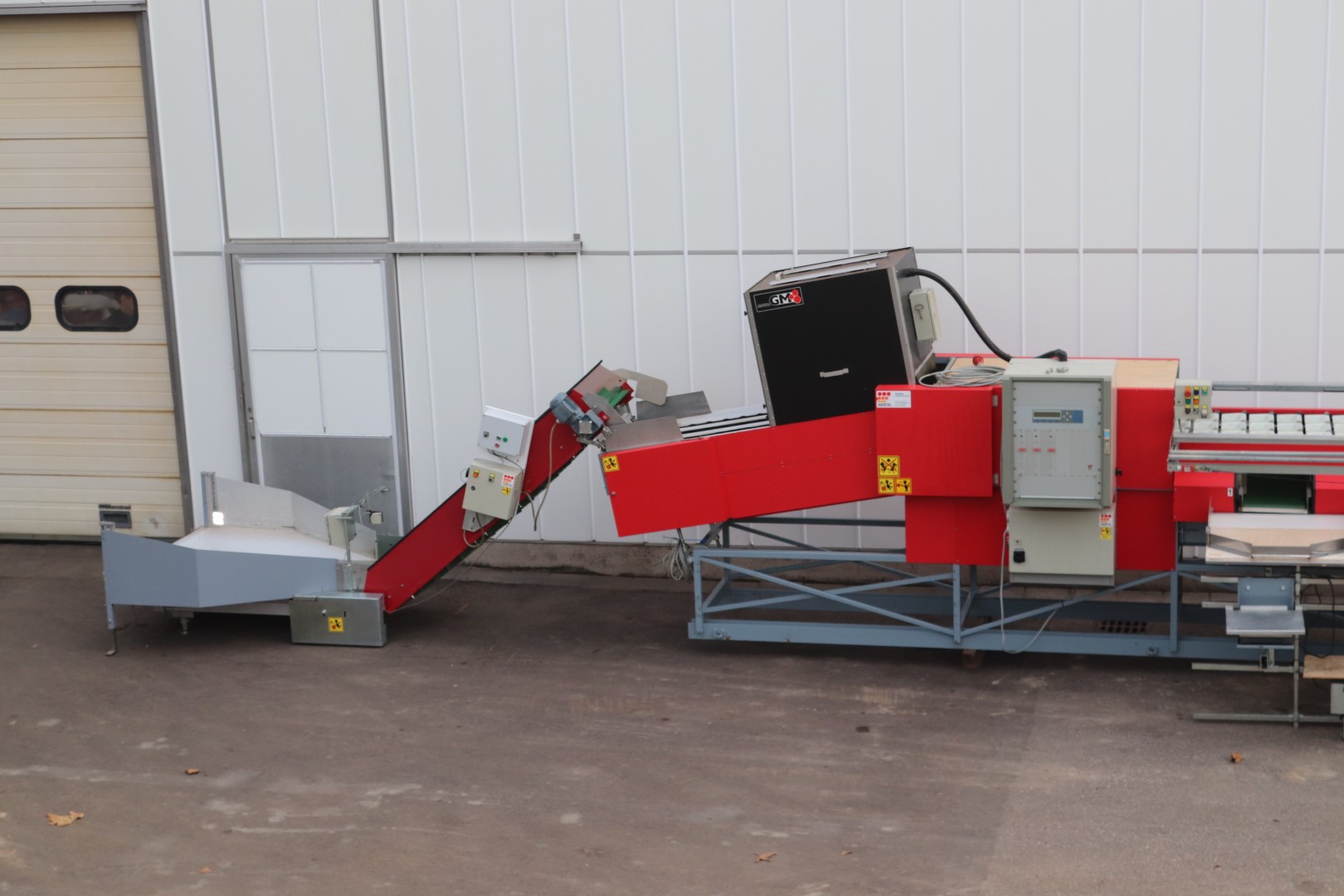 Aweta GM3-10 grading machine for peppers