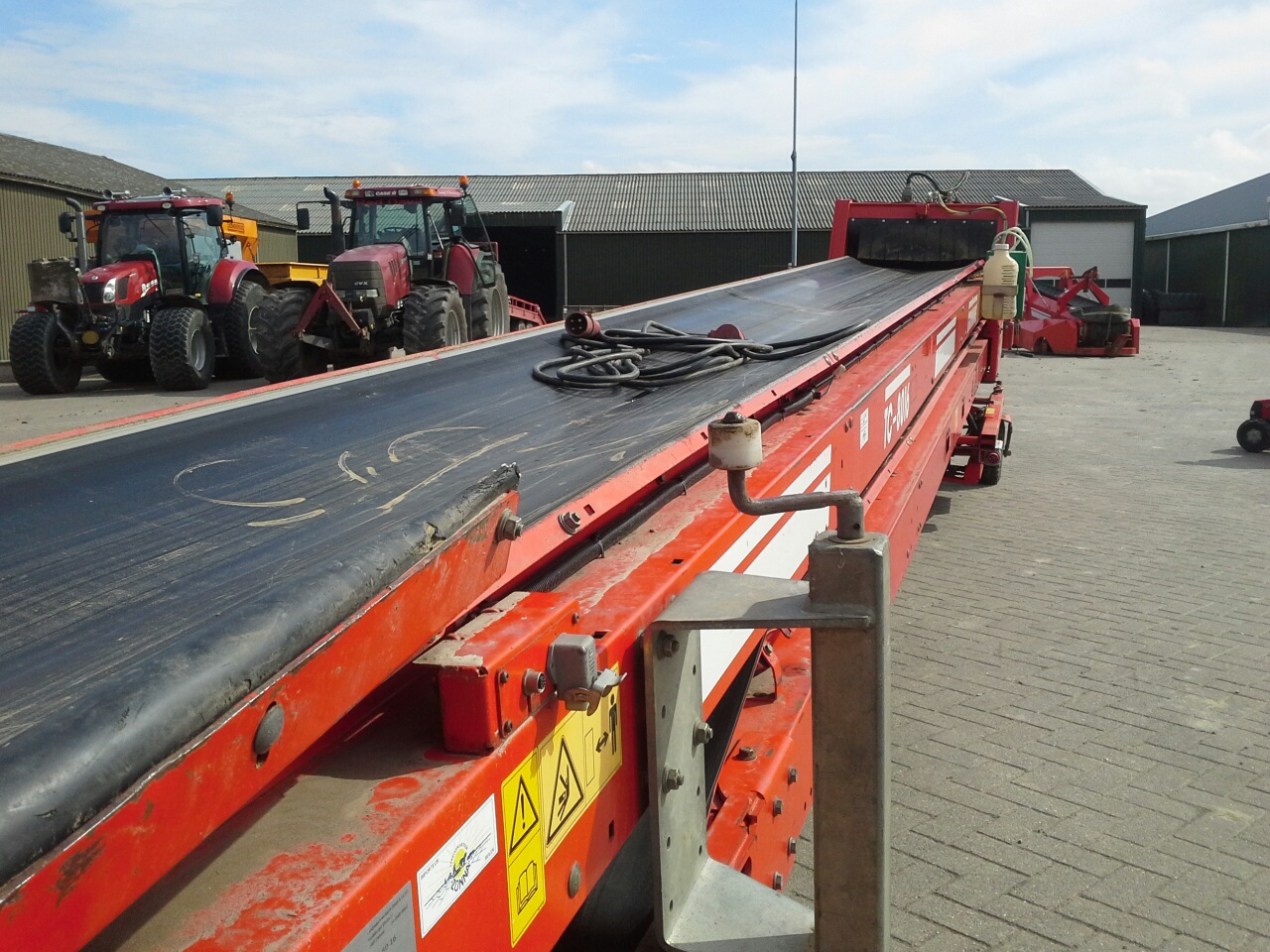 Телескопические конвейеры Grimme TC80-16
