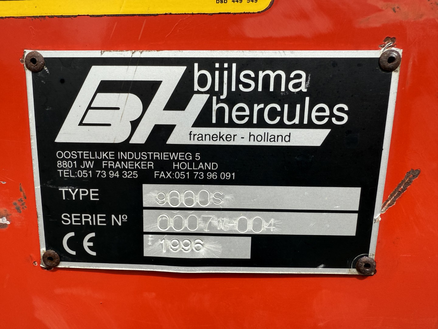 Bijlsma Hercules 9000 ������� �������