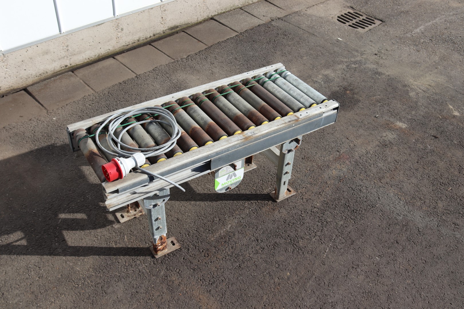 Driven roller conveyor 95 x 30 cm