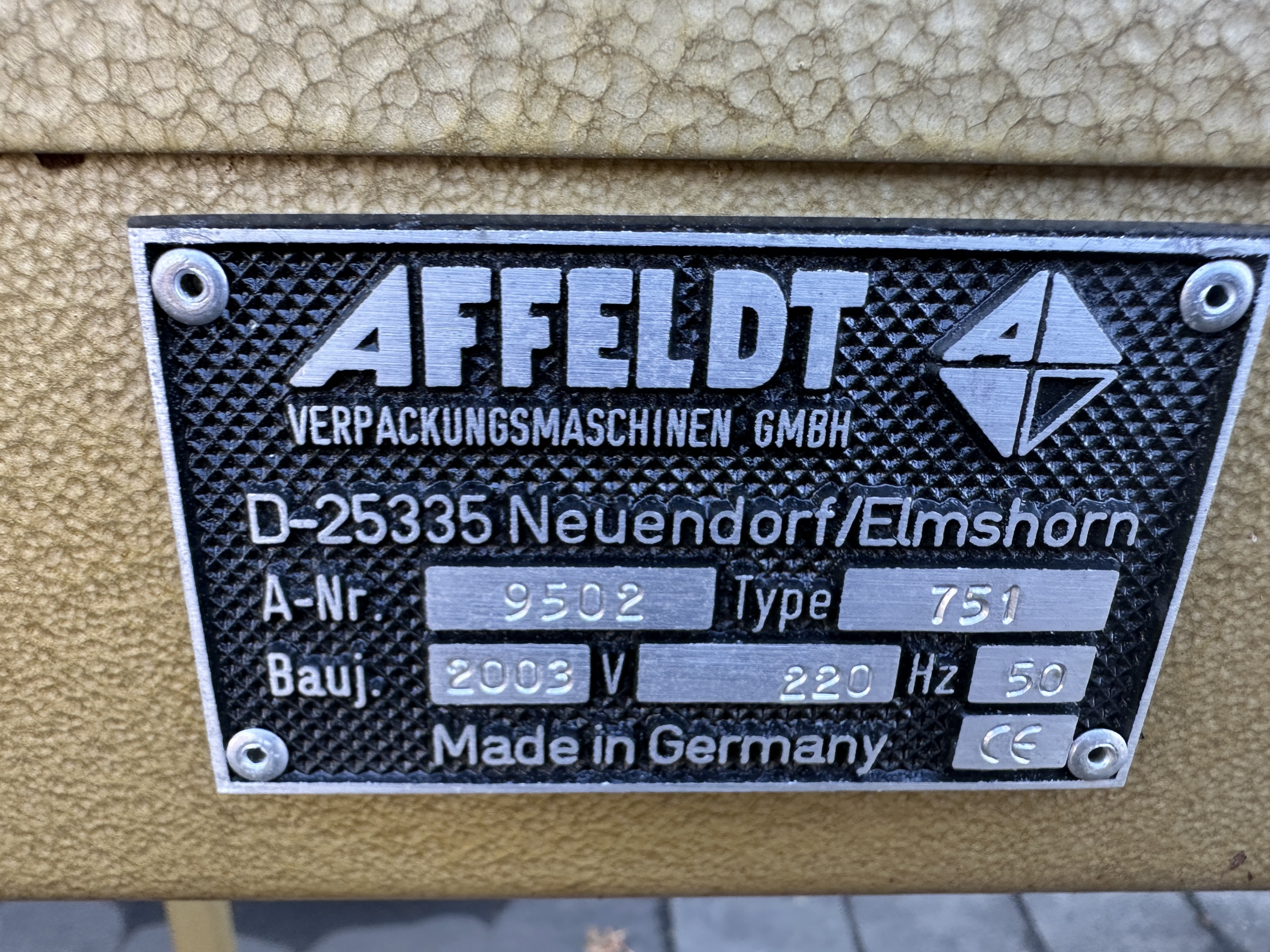 Affeldt конвейер 185 х 40 см