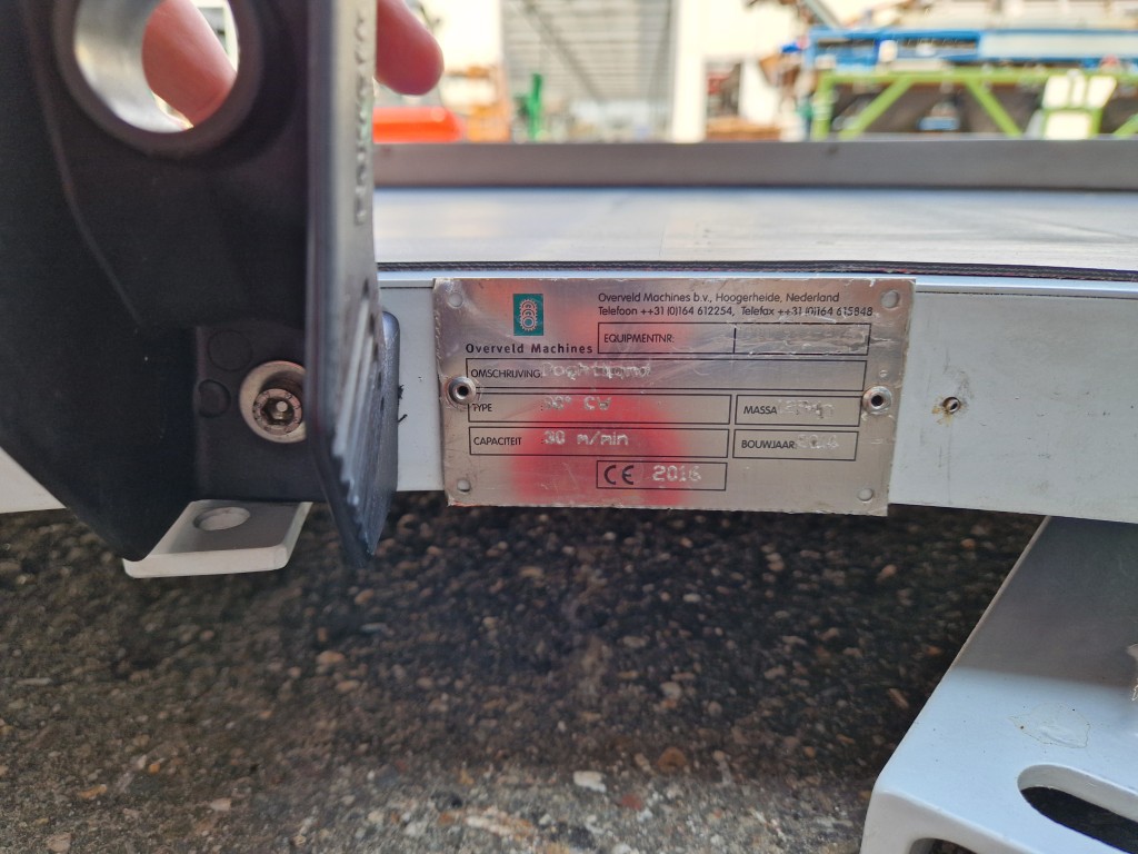 Overveld Криволинейный конвейер 90°, ширина 50 см