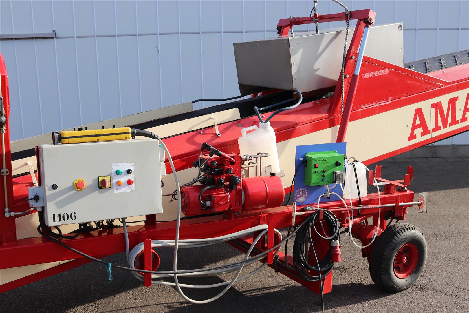 Amac HC25 spacefinder for potatoes, onions and grain