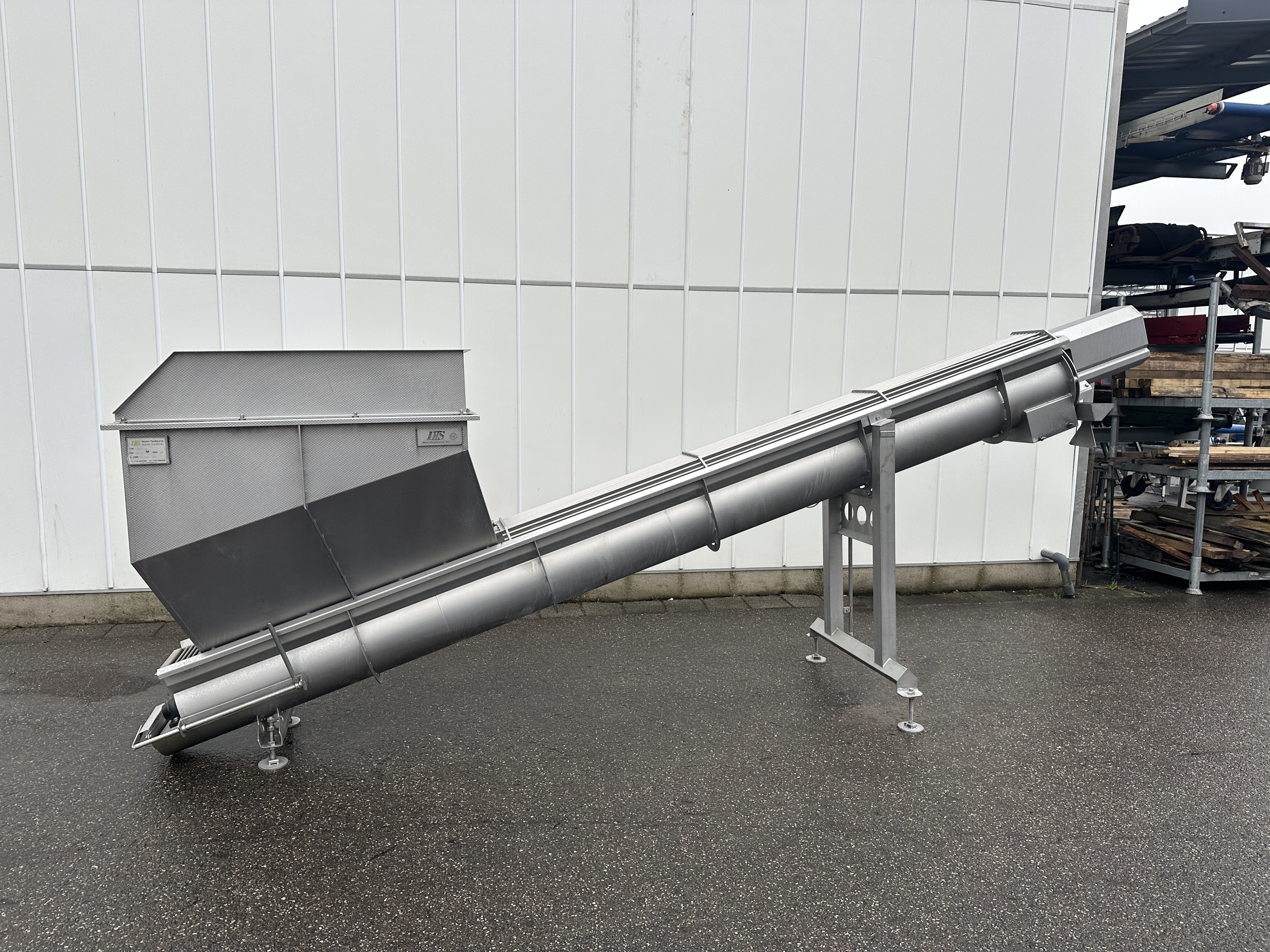 DTS Шнековый конвейер 475 x 35 см