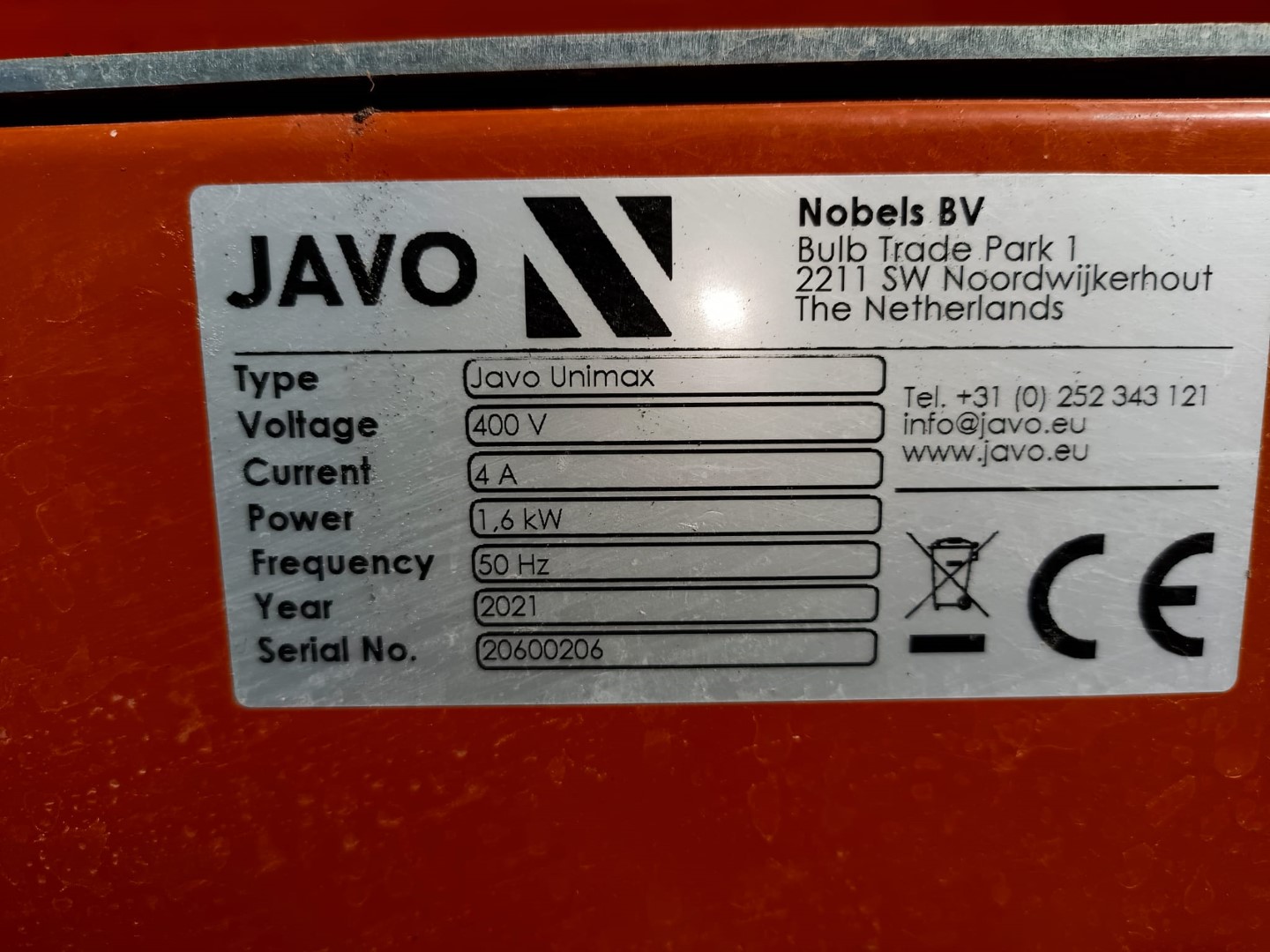 Javo Unimax Машина для набивки горшков торфом для больших горшков
