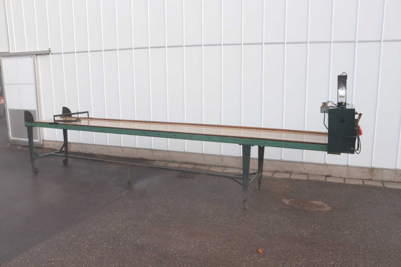 Total Systems inspection conveyor 515 x 75 cm