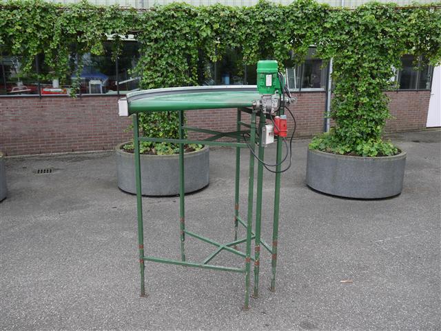 Изогнутый конвейер Total Systems 90° 80 см