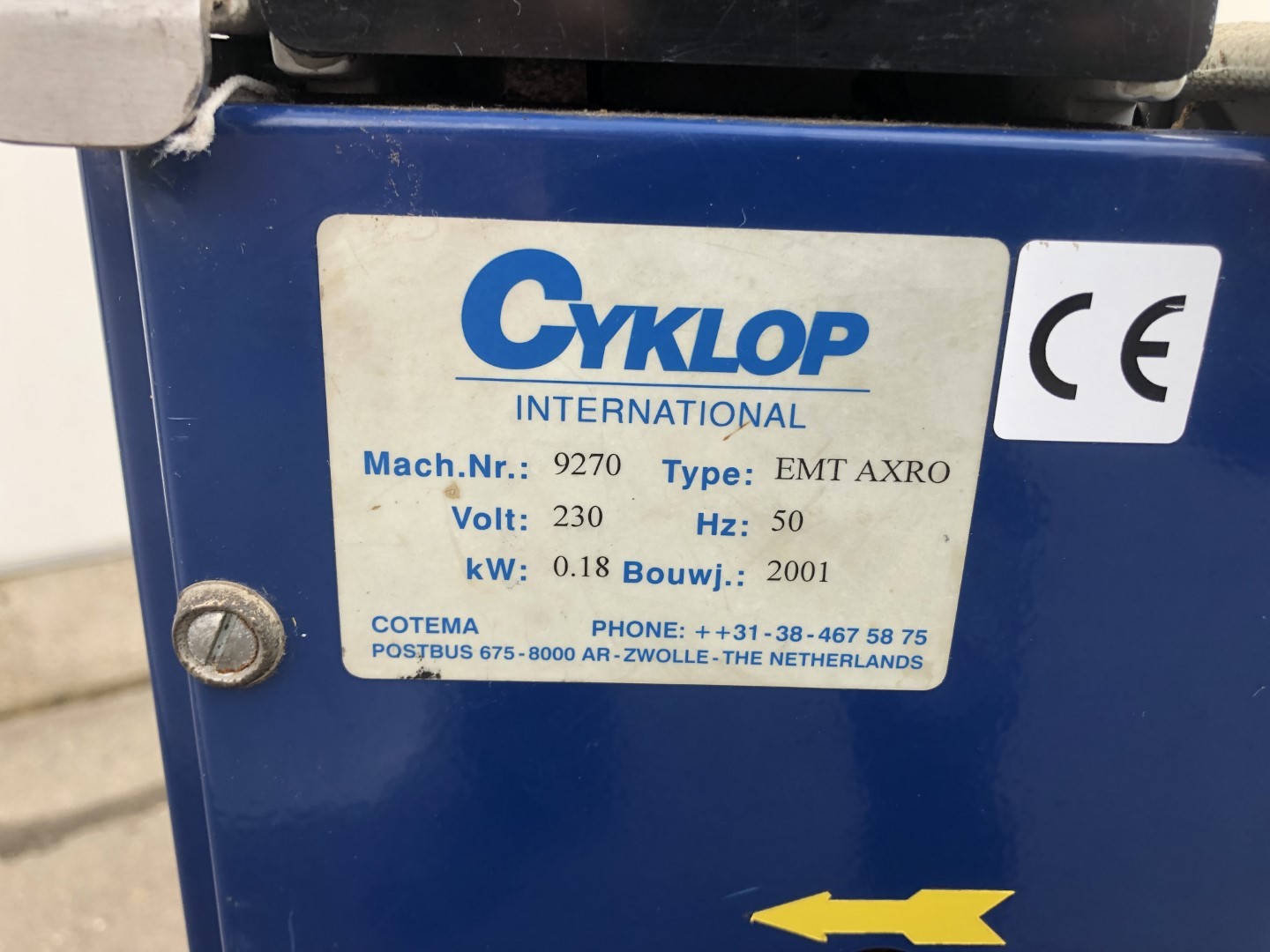 ������ ��� ���������� Cyklop Axro