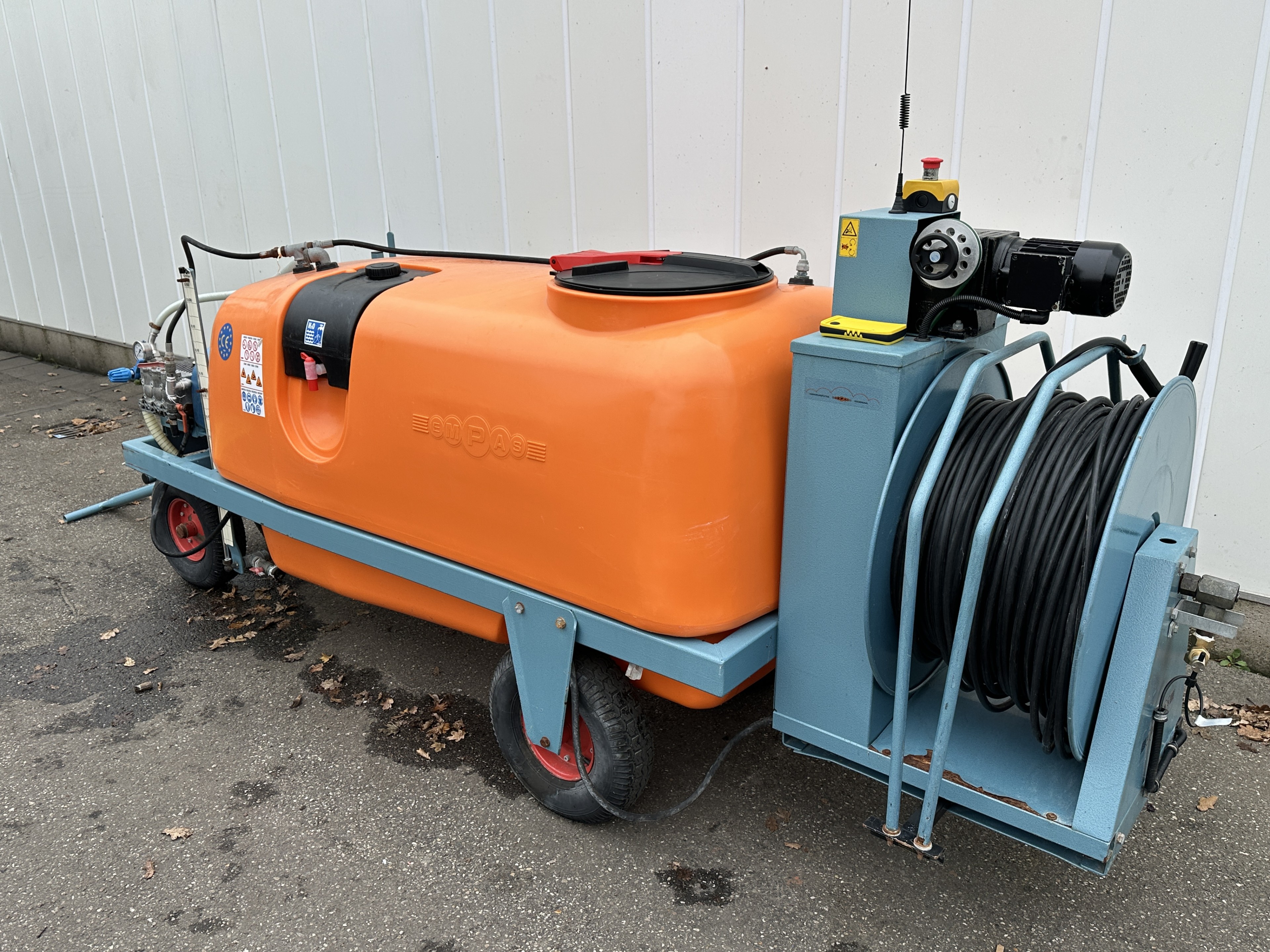 Empas Georgia 37-55-1000e Опрыскивательная тележка С электрической катушкой
