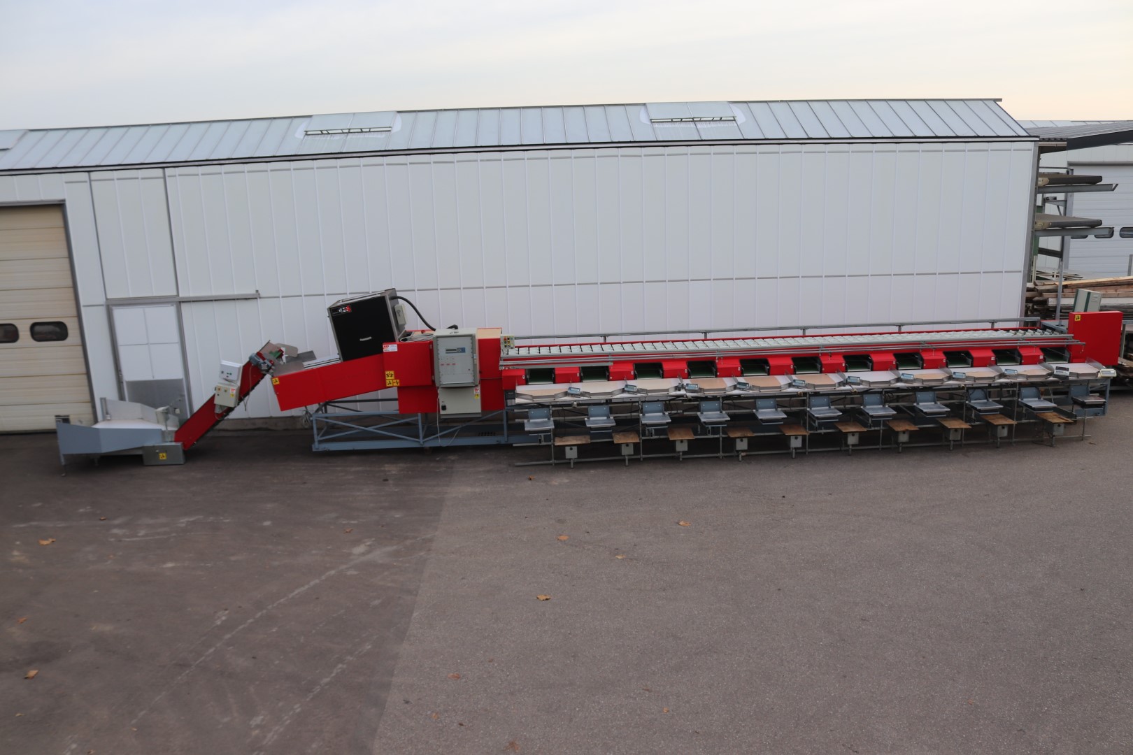 Aweta GM3-10 grading machine for peppers