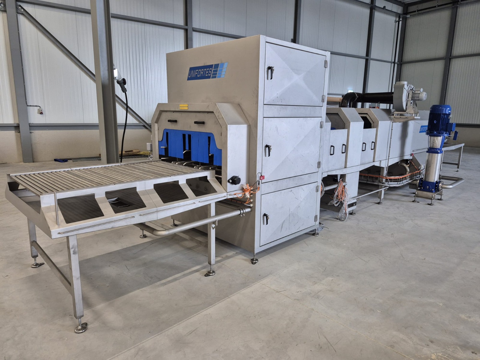 Unifortes UNI-W350.100H + UNI-D200.100 Машина для мойки ящиков и кассет
