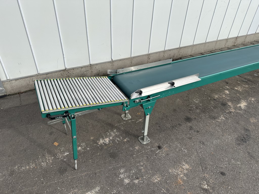 SADO конвейер 890 x 40 см + 65 см роликовый конвейер
