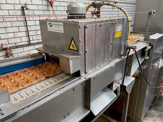 Christiaens Agro Systems fully automatic grading and washing line for asparagus