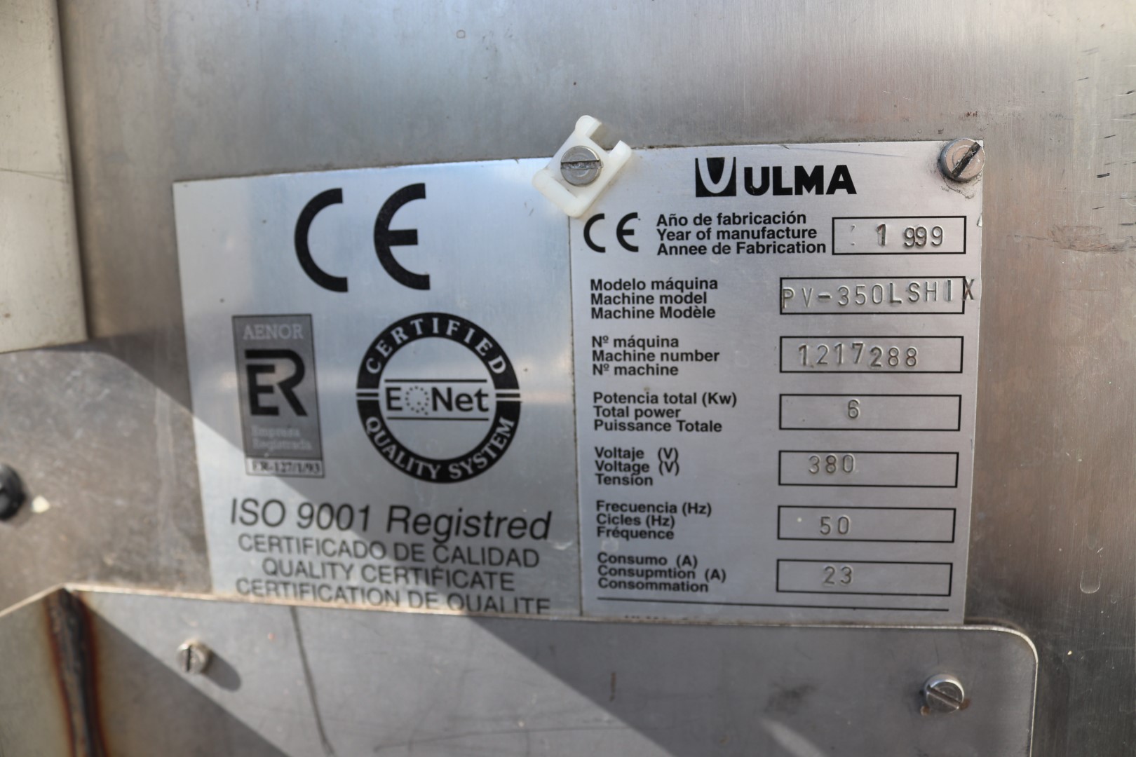 Ulma PV-350 LS-HIX flowpacker � ����������� ������