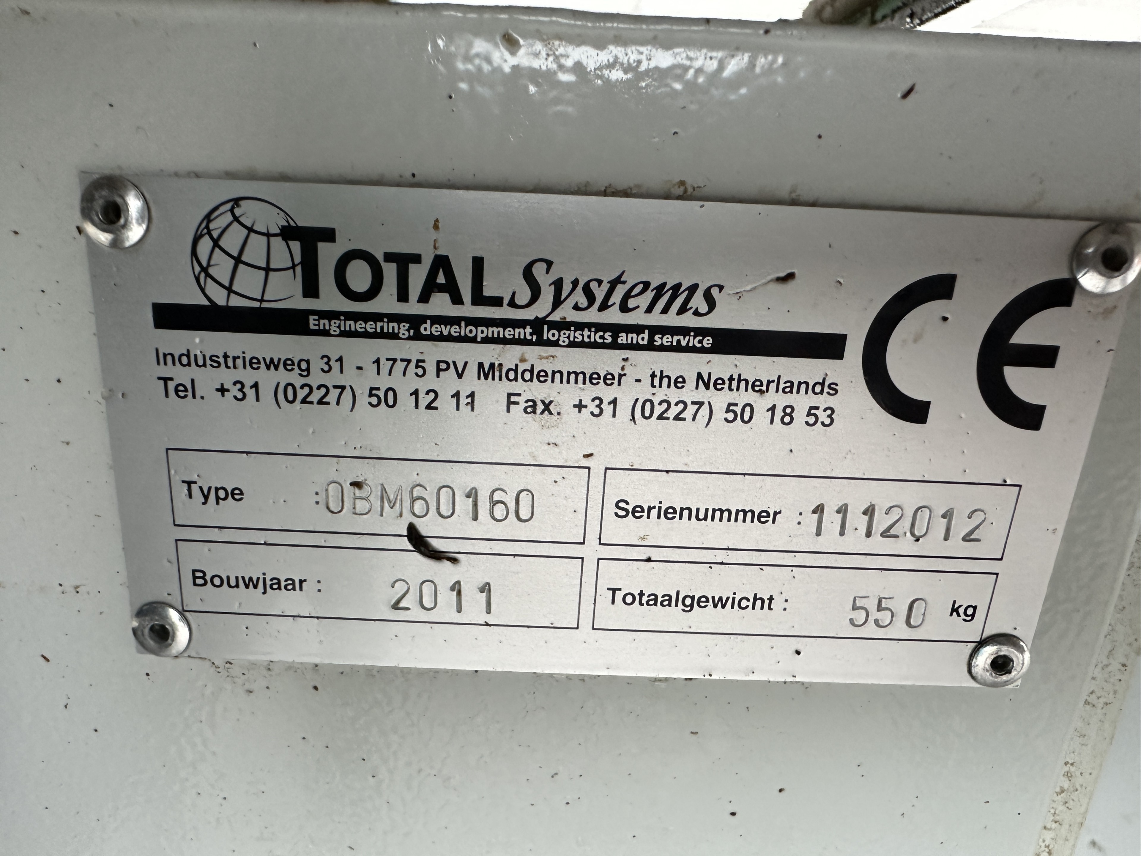 Total Systems Луковице-срезочная машина для тюльпанов