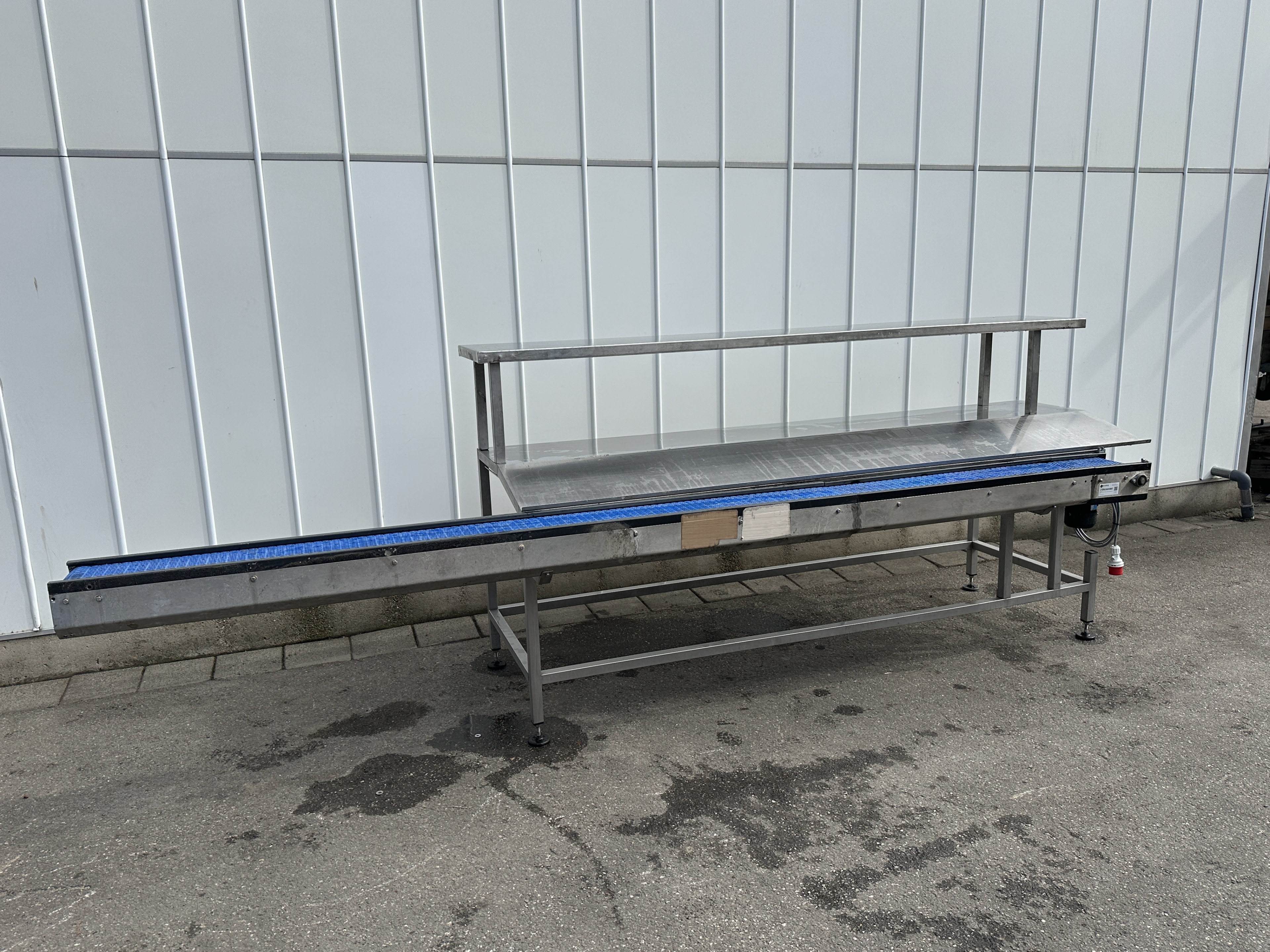 Greymans Paktech конвейер 400 x 20,5 см с рабочим столом