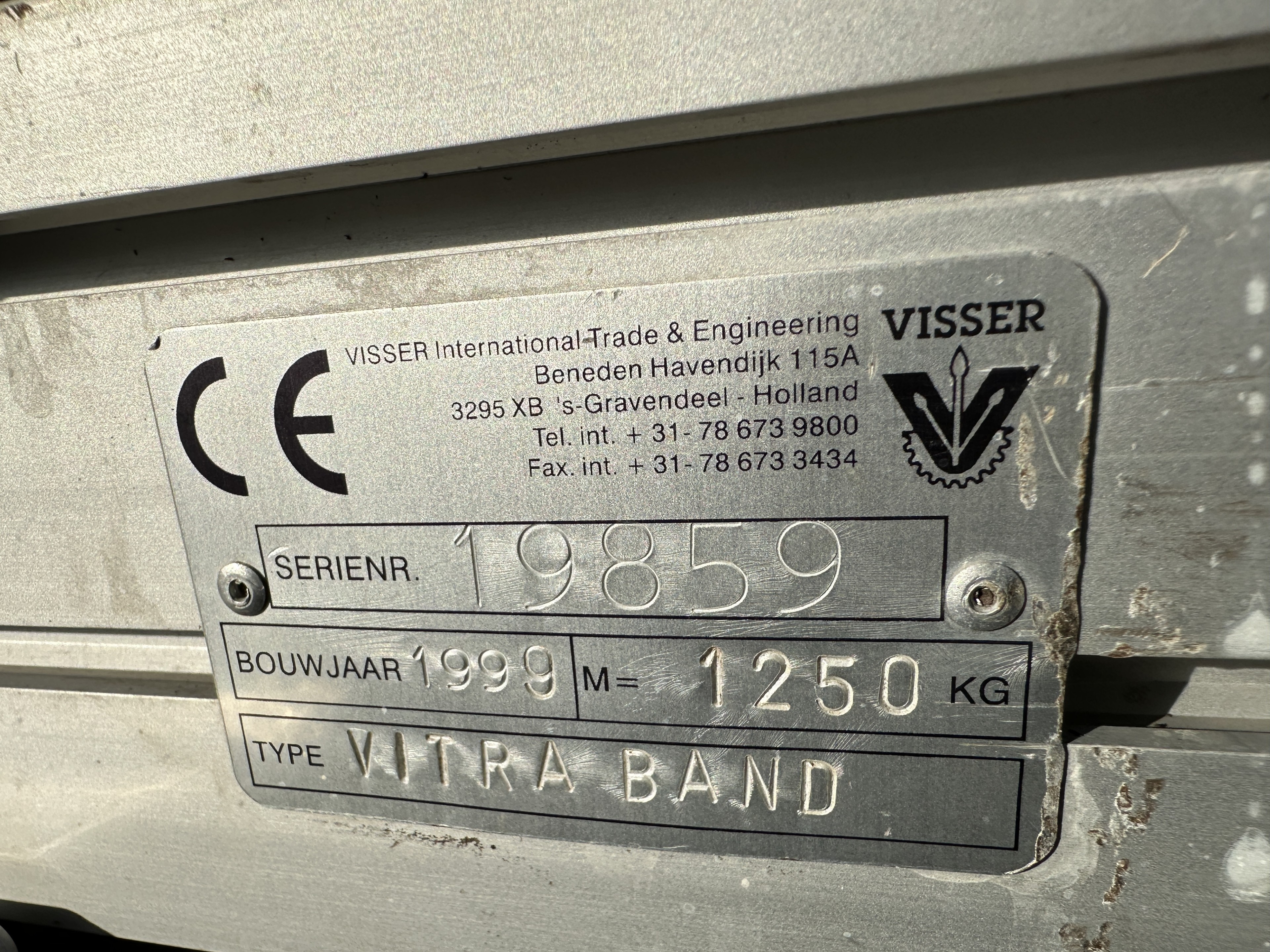 Visser Vitra Буферный конвейер для горшечных растений 500 х 255 см