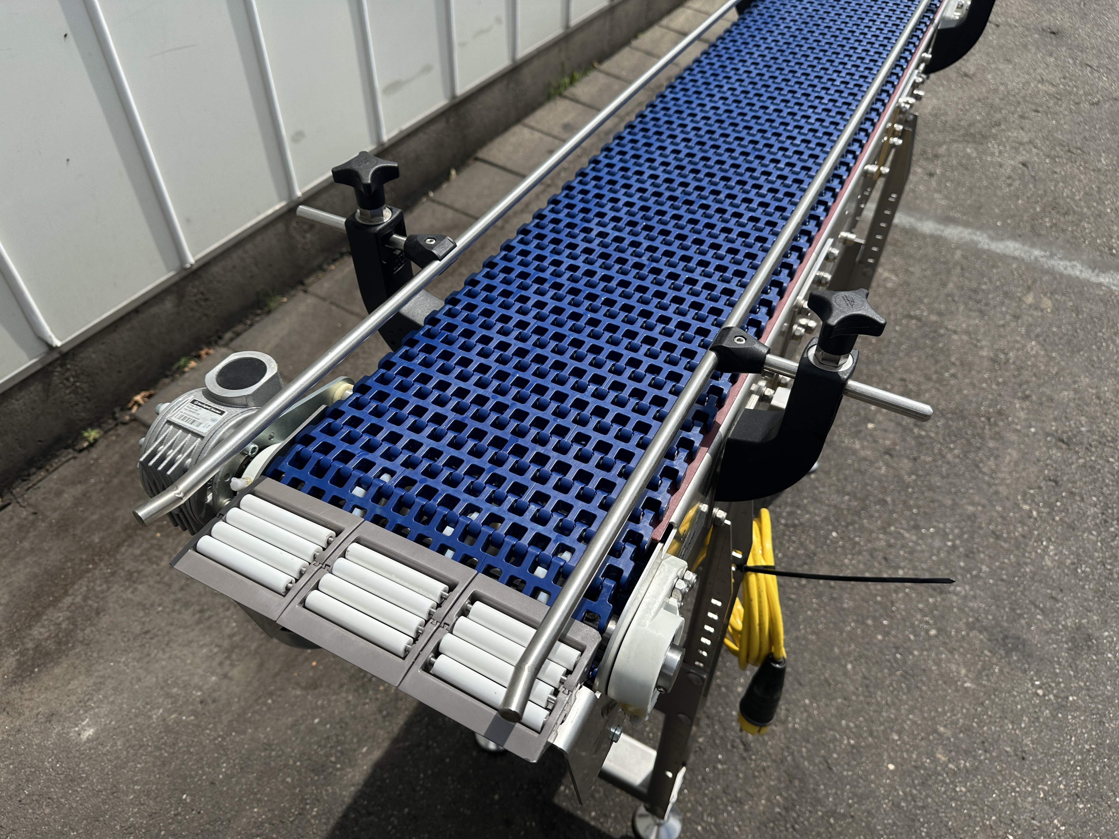 Janssen Technical Solutions конвейер нержавеющая сталь с модульным конвейером 155 x 26,5 см