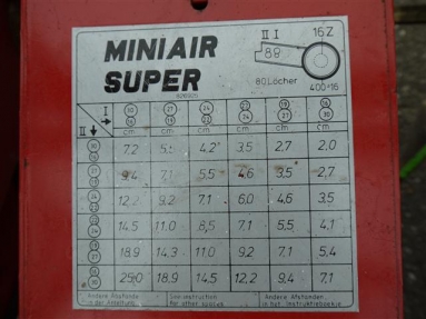 Сеялка Accord Miniair 4 двойных ряда