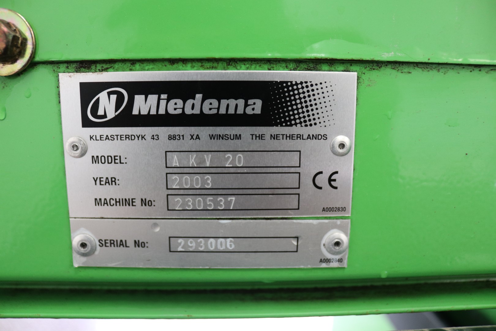 ����������� ������ Miedema AKV20