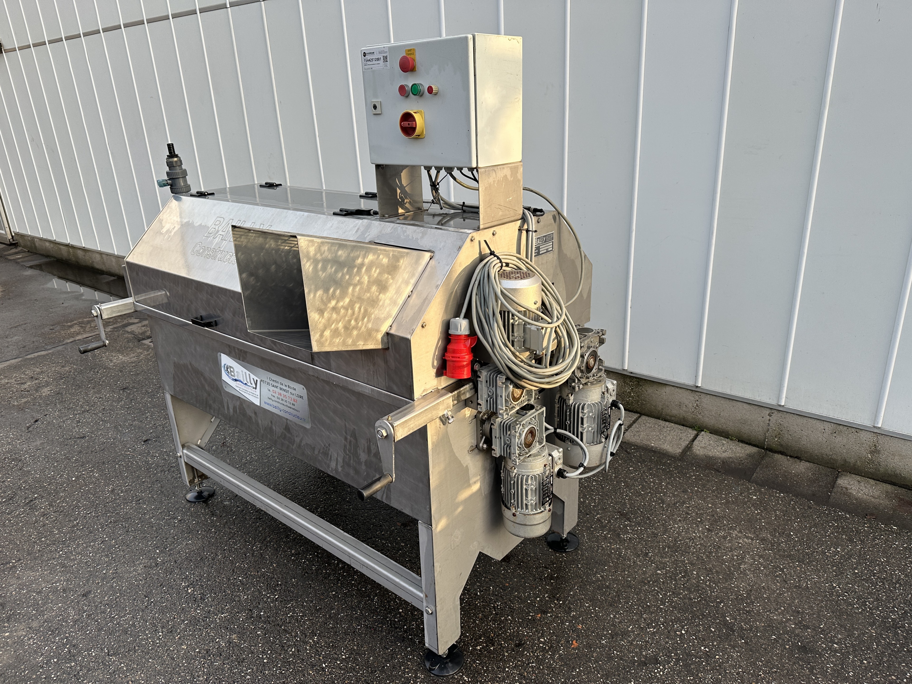 Bailly BCR 1500 Полировальная машина для корневого сельдерея