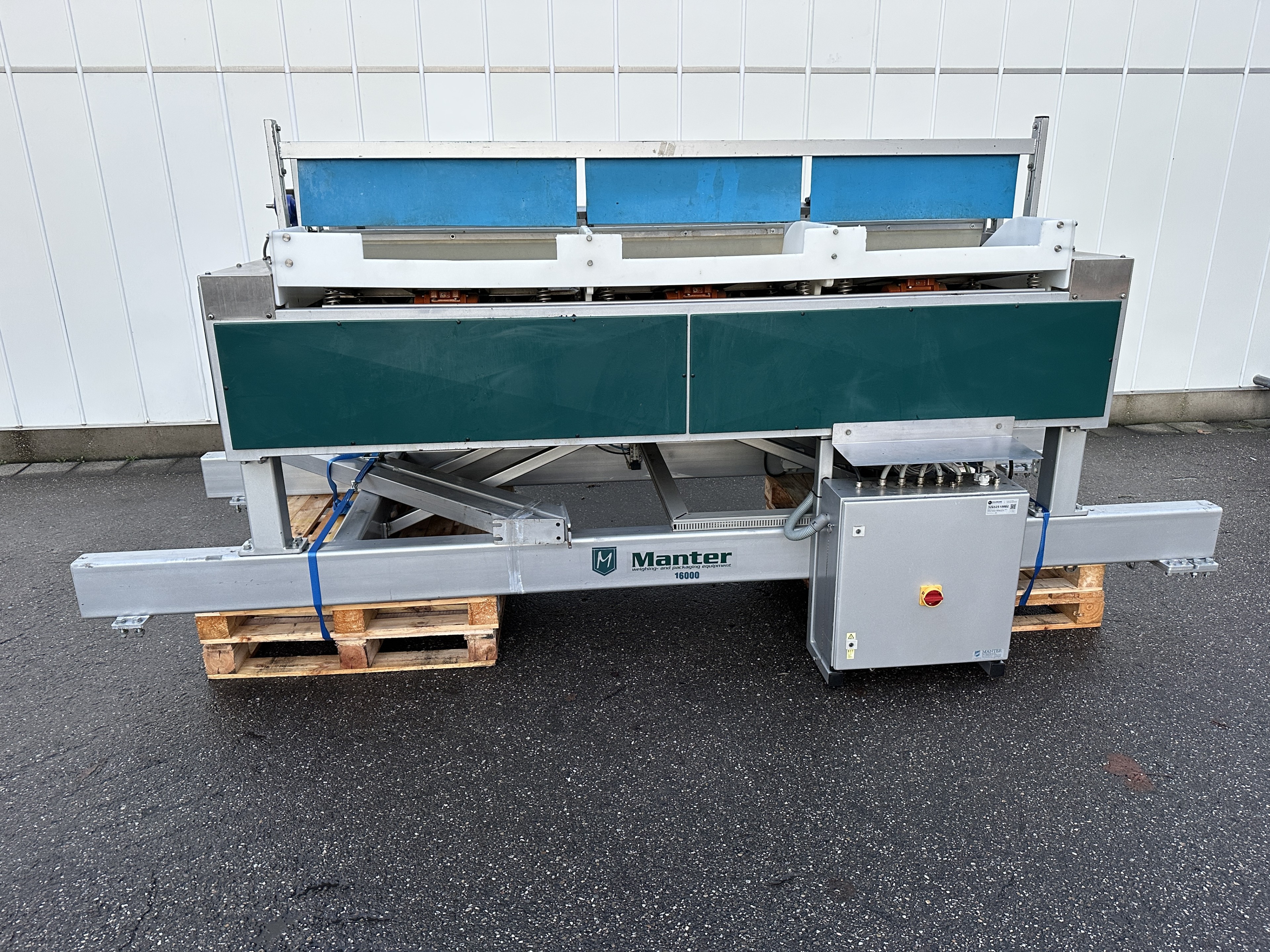 Manter VP16000 Весовой дозатор с 3 подъемниками и дозировочными конвейерами