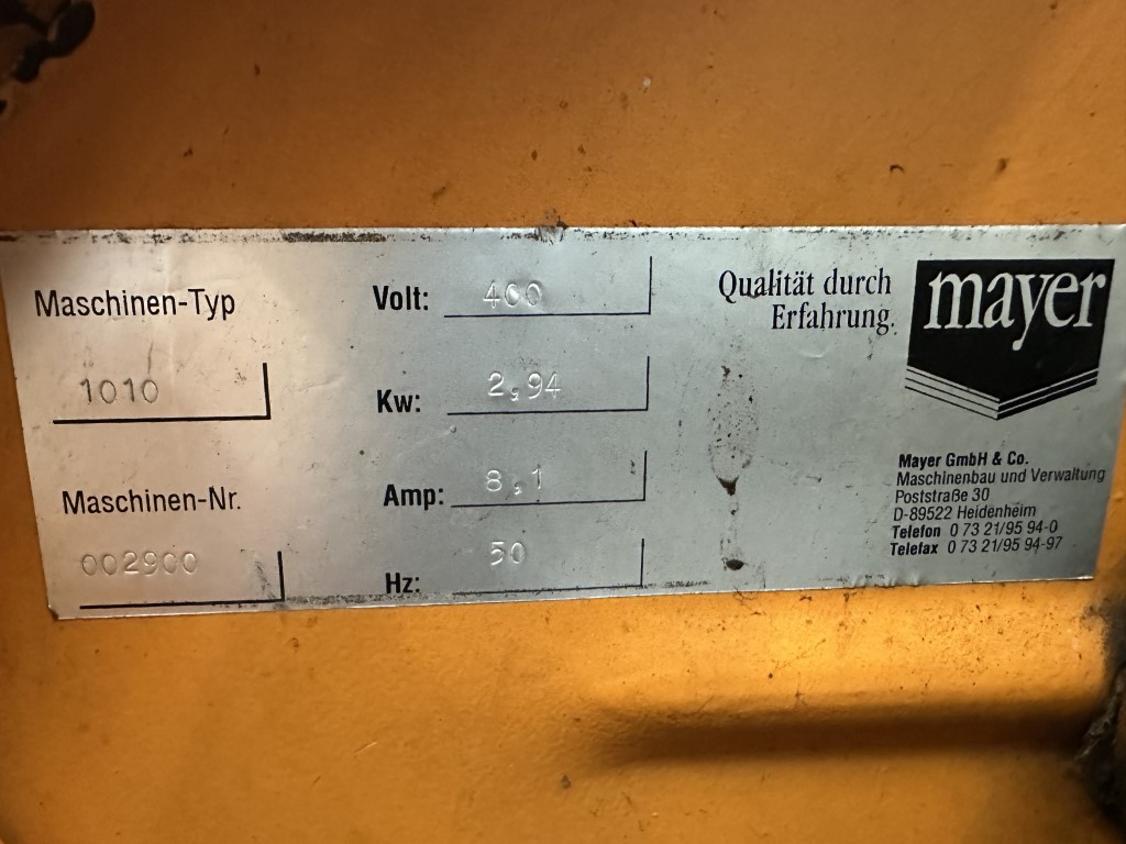 Mayer 1010 ������ ��� ������� ������� ������