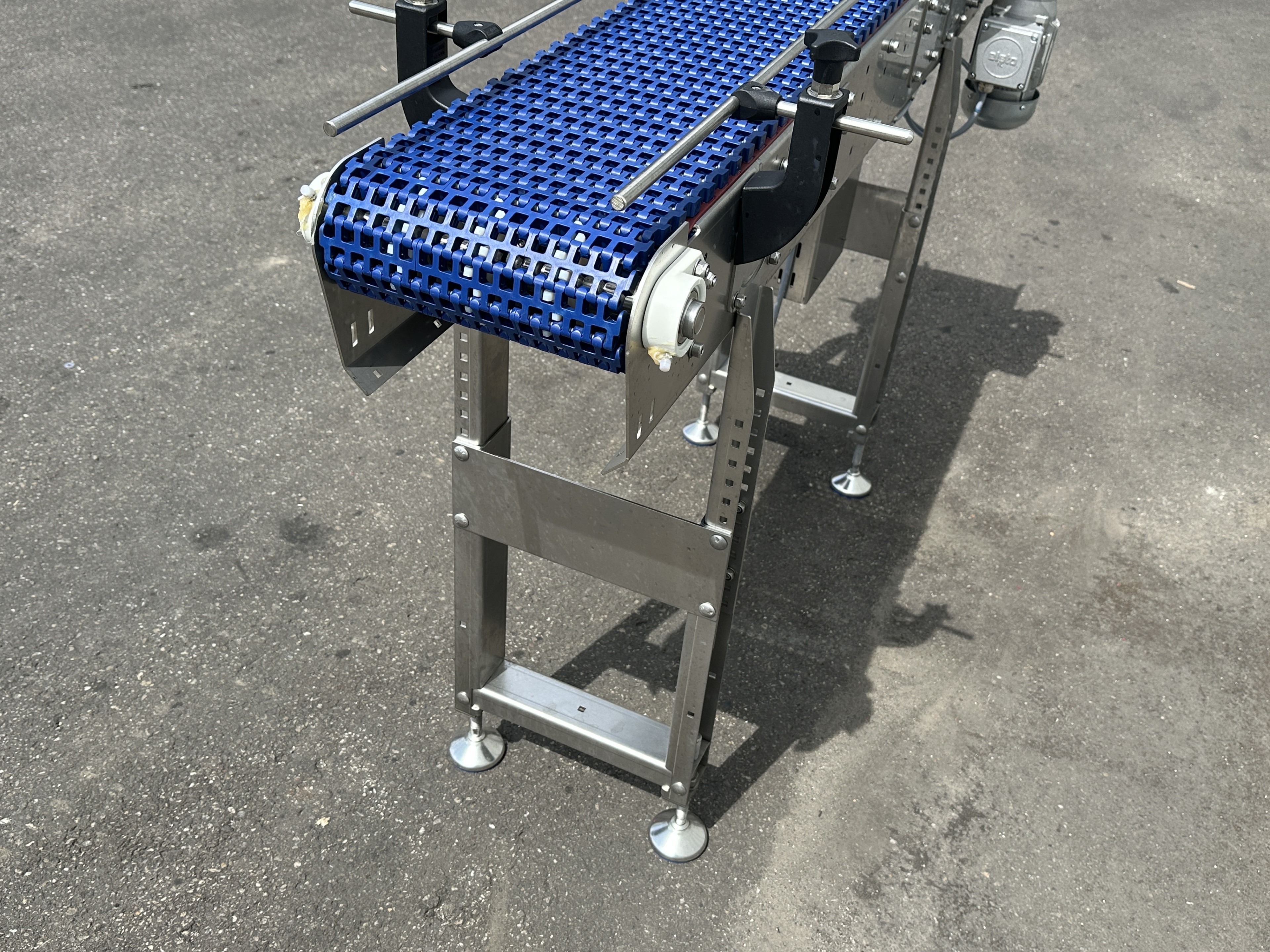 Janssen Technical Solutions конвейер нержавеющая сталь с модульным конвейером 155 x 26,5 см