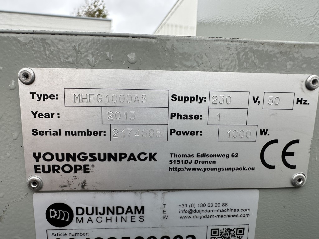 Youngsunpack Europe MH-FG-1000A (WPs) Паллетоупаковщик