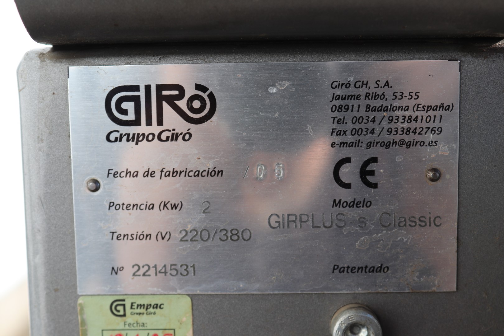 Машина для упаковки в сетку Giro / машина Girsac