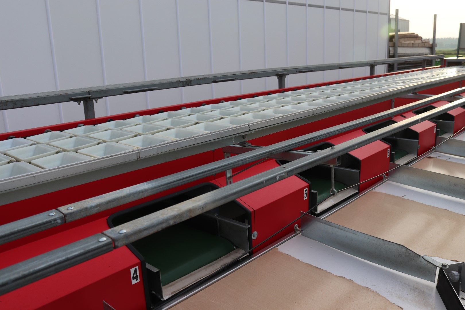Aweta GM3-10 grading machine for peppers