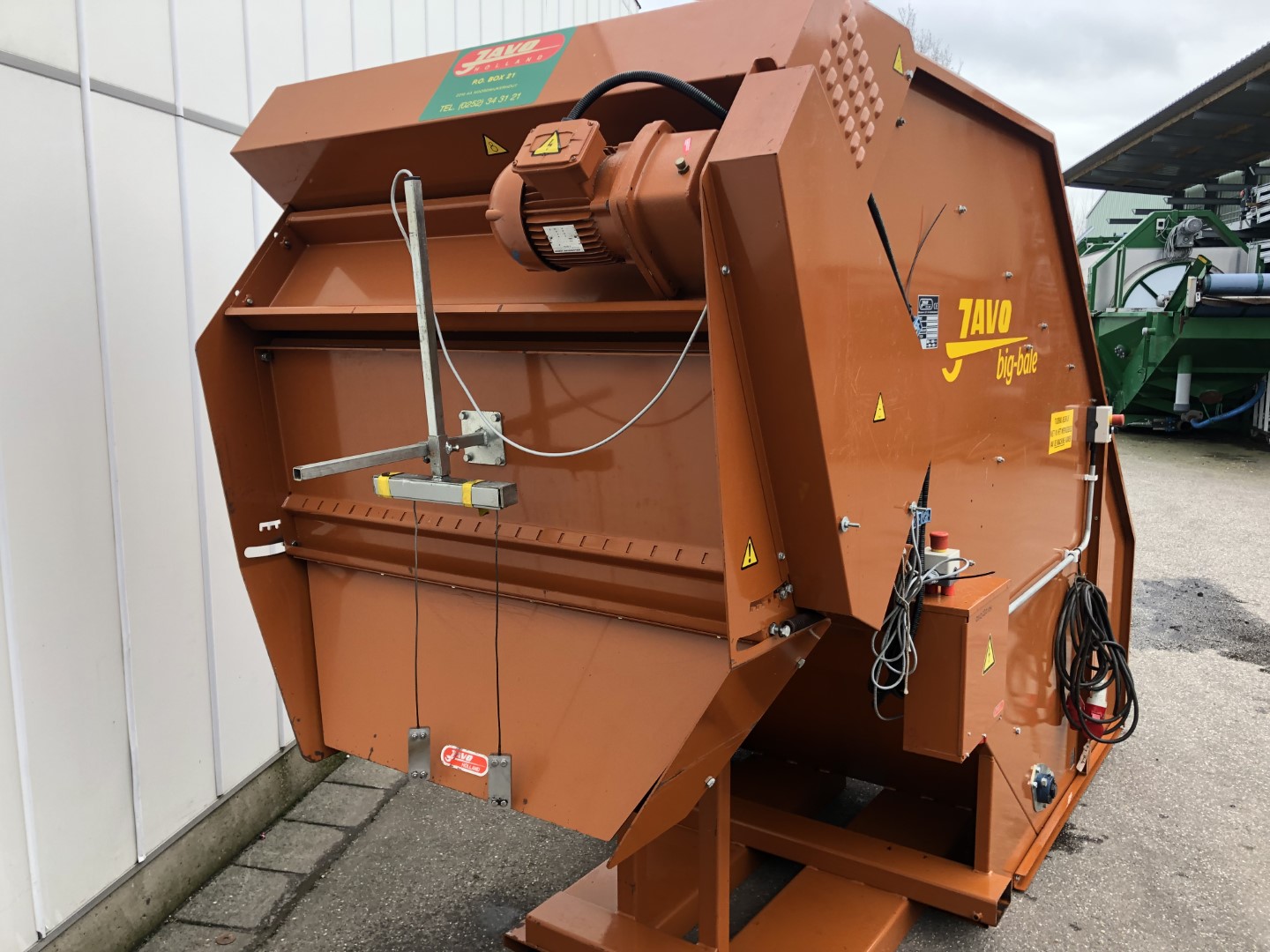 Javo Bigbale breaker - bigbale dosing unit