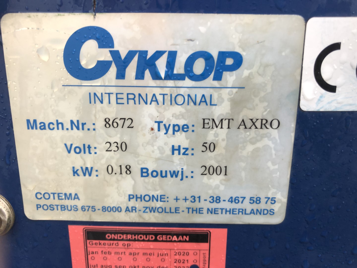 Обвязочная машина Cyklop EMT Axro
