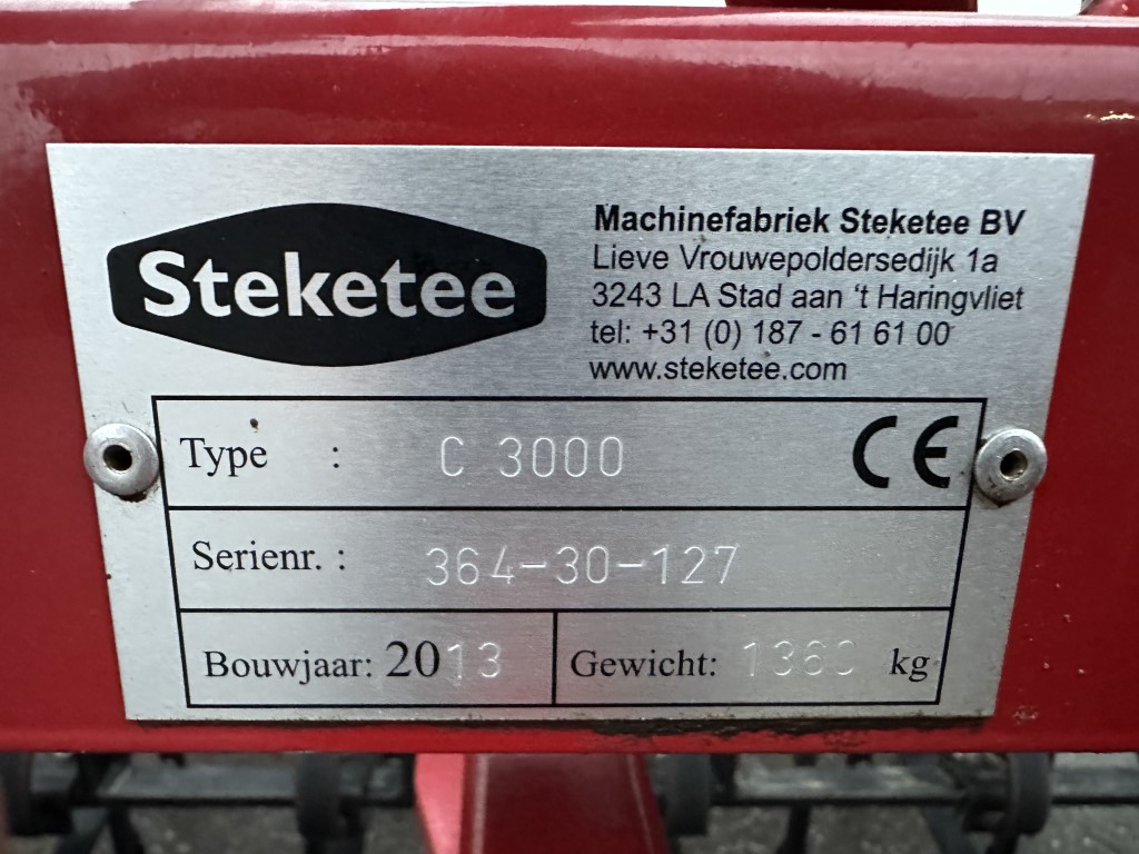 Steketee c 3000 Combirol XL Машина для предпосевной обработки семян 300 см