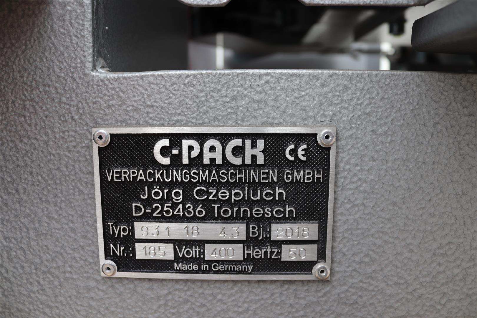 C-Pack Машина для обрезки сеток, включая систему маркировки винных бокалов