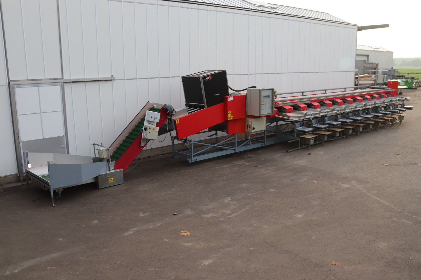 Aweta GM3-10 grading machine for peppers