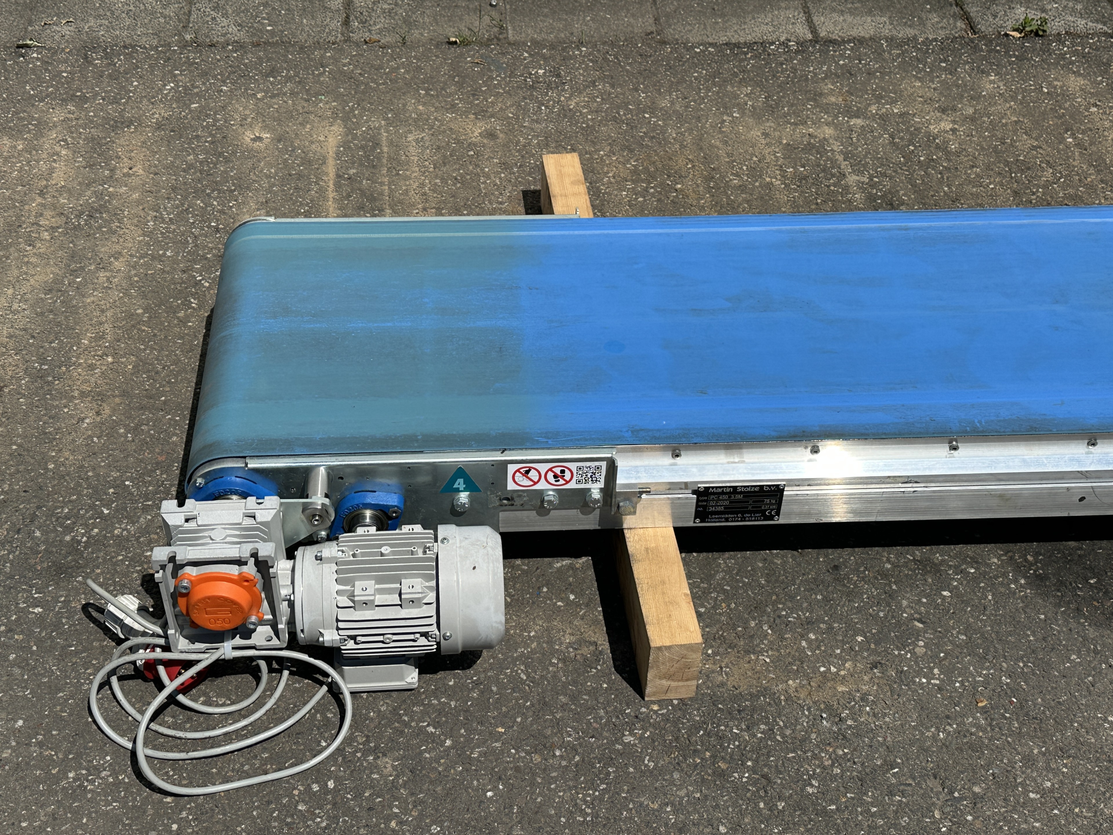 Martin Stolze PC 450 3.5M конвейер 350 см х 45 см