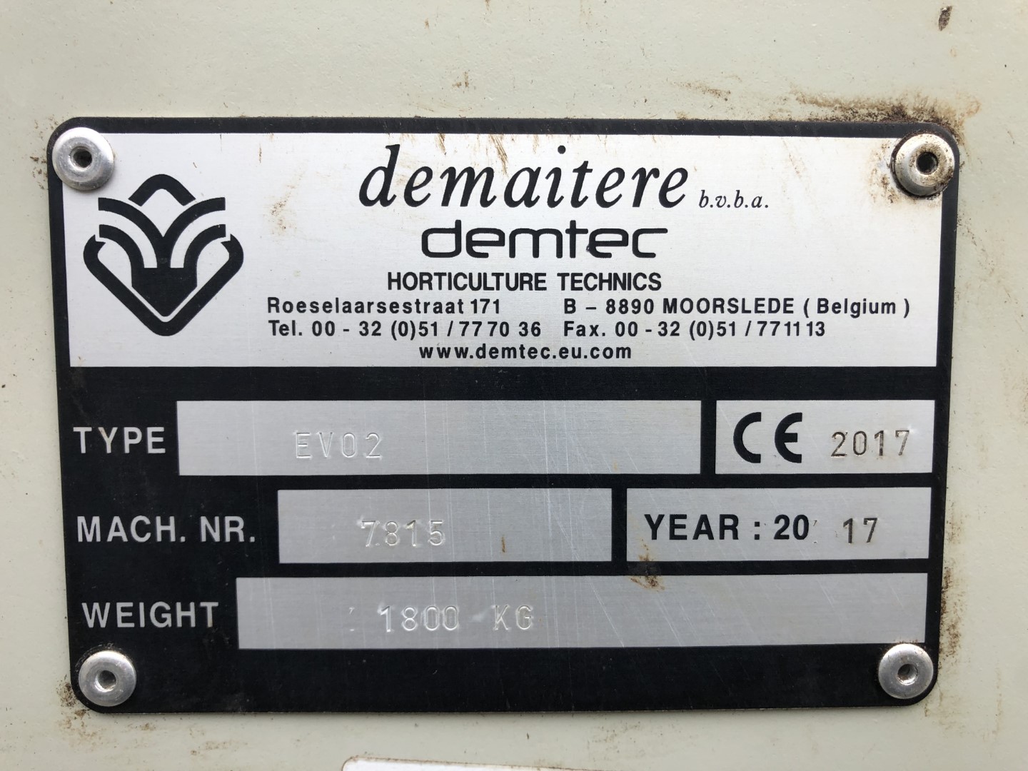 Горшечная машина Demtec Evo 2