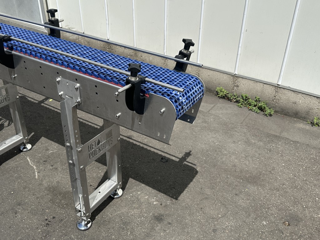 Het Packhuys конвейер с пластиковым модульным ремнем 185 x 20 см
