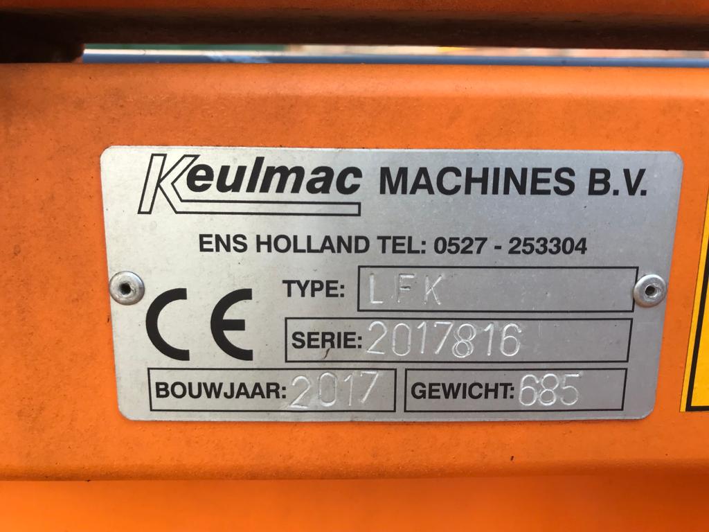 Лукоуборочный комбайн Keulmac 150 см и ботворез Keulmac