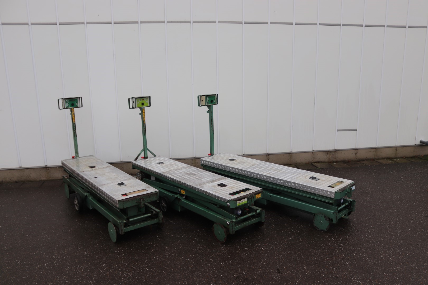 Buitendijk and Slaman (B&S) electro piperail trolleys 42,5 cm