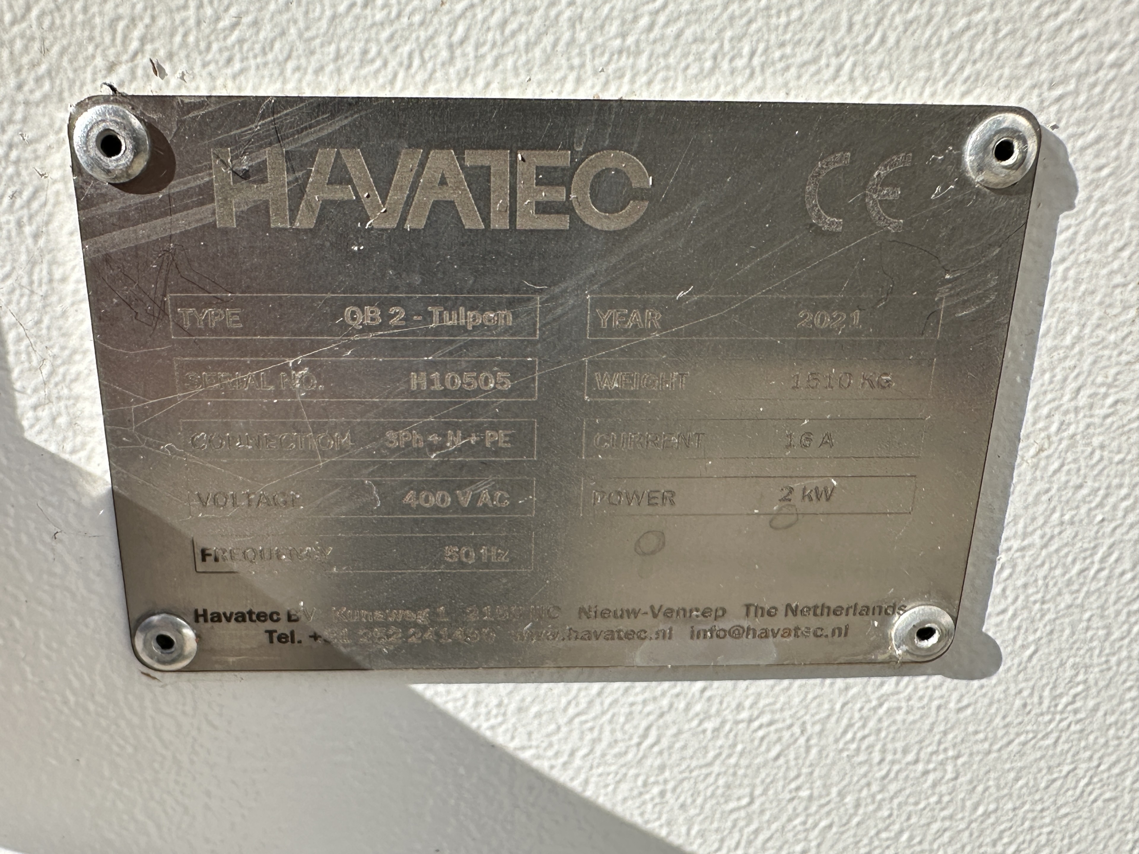 Havatec QB2.0 Quality Buncher Оборудование для обработки цветочных культур для тюльпанов