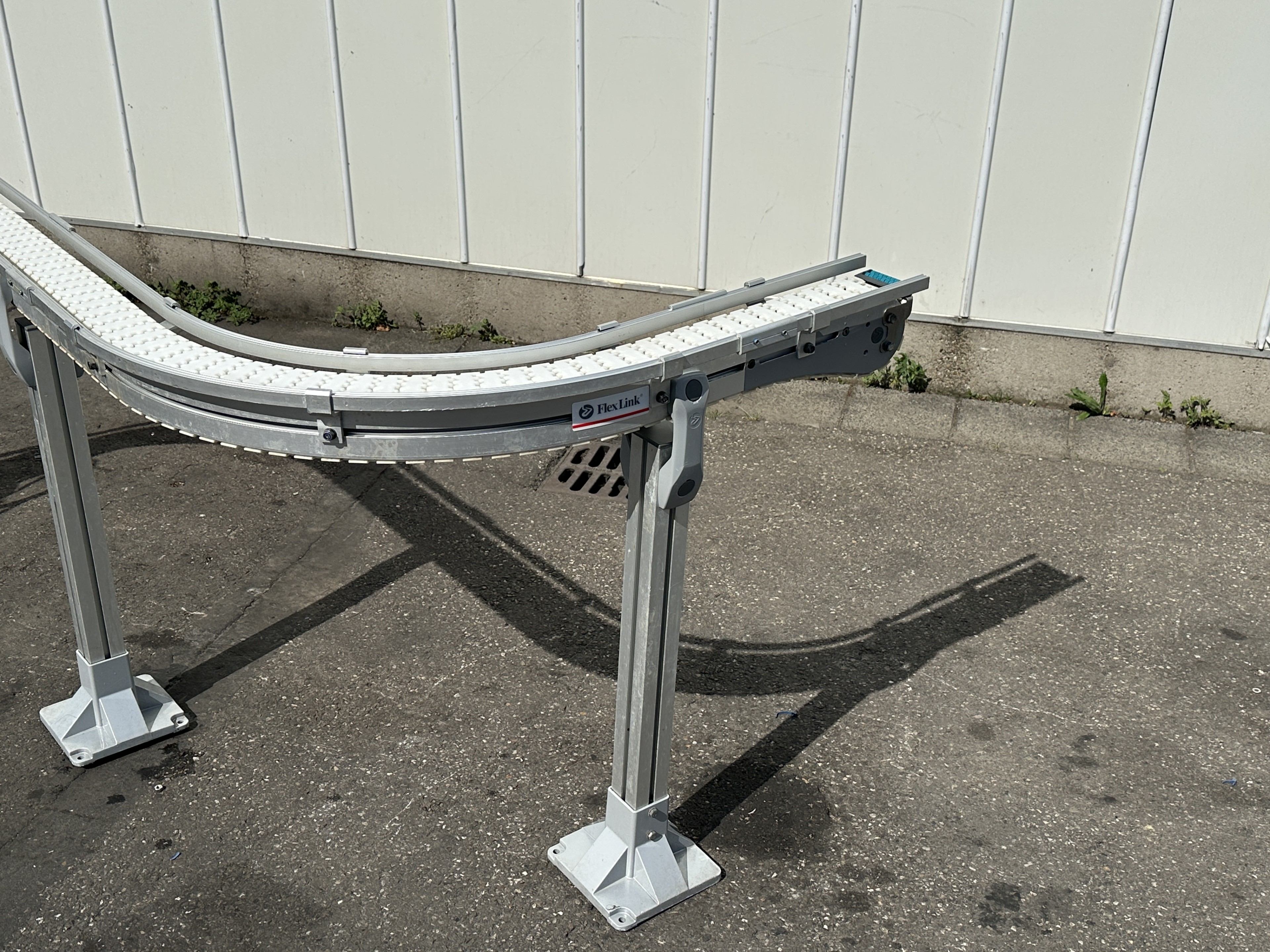 Flexlink конвейер S-образный 2 x 90° ширина 8,5 см