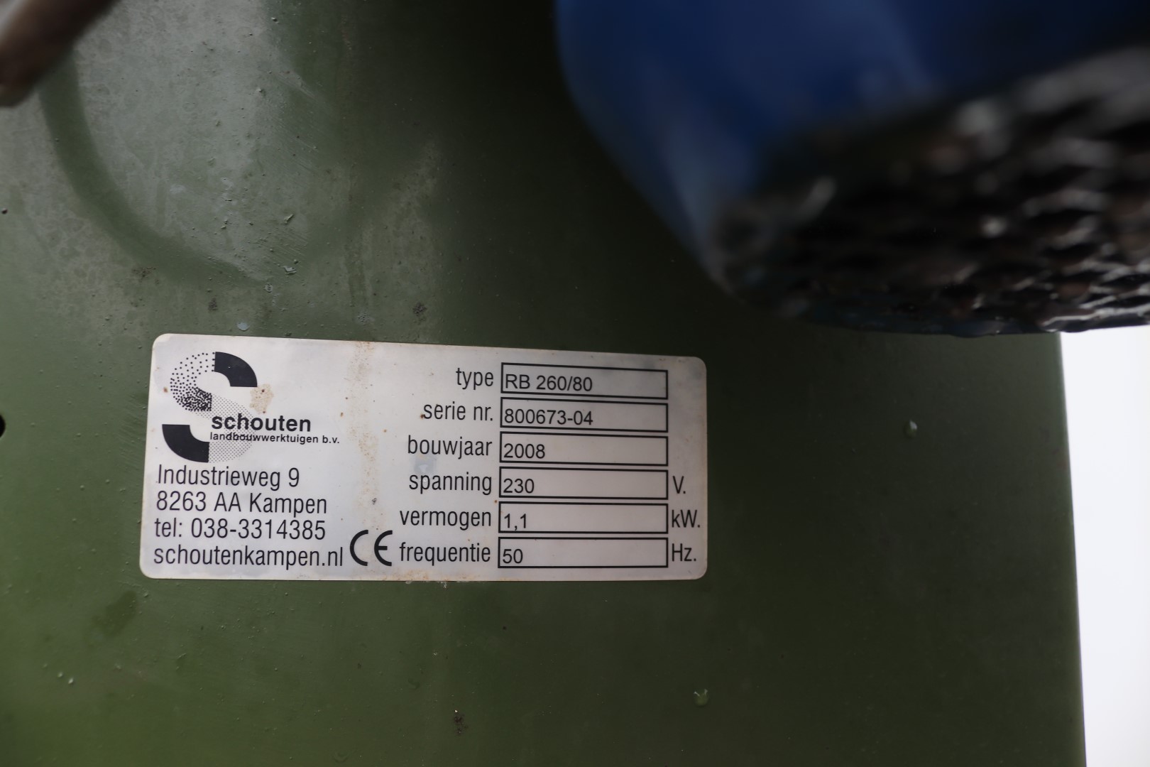 Schouten roller inspection table 260 x 80 cm