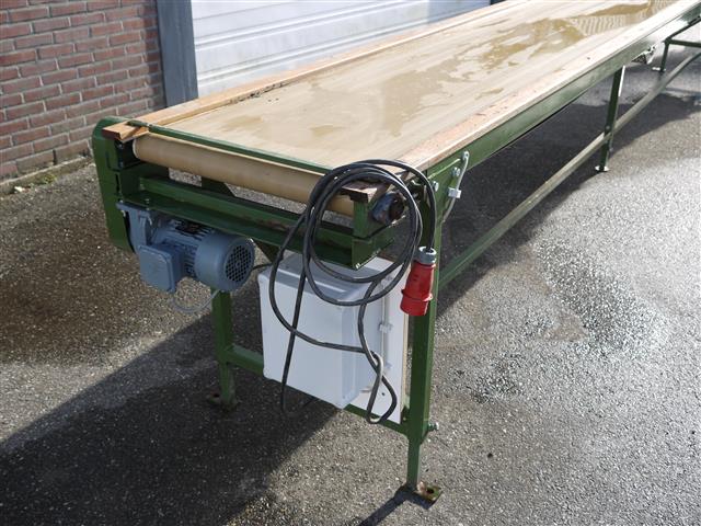 Инспекционный конвейер Schouten 600 x 60 см с регулируемой скоростью