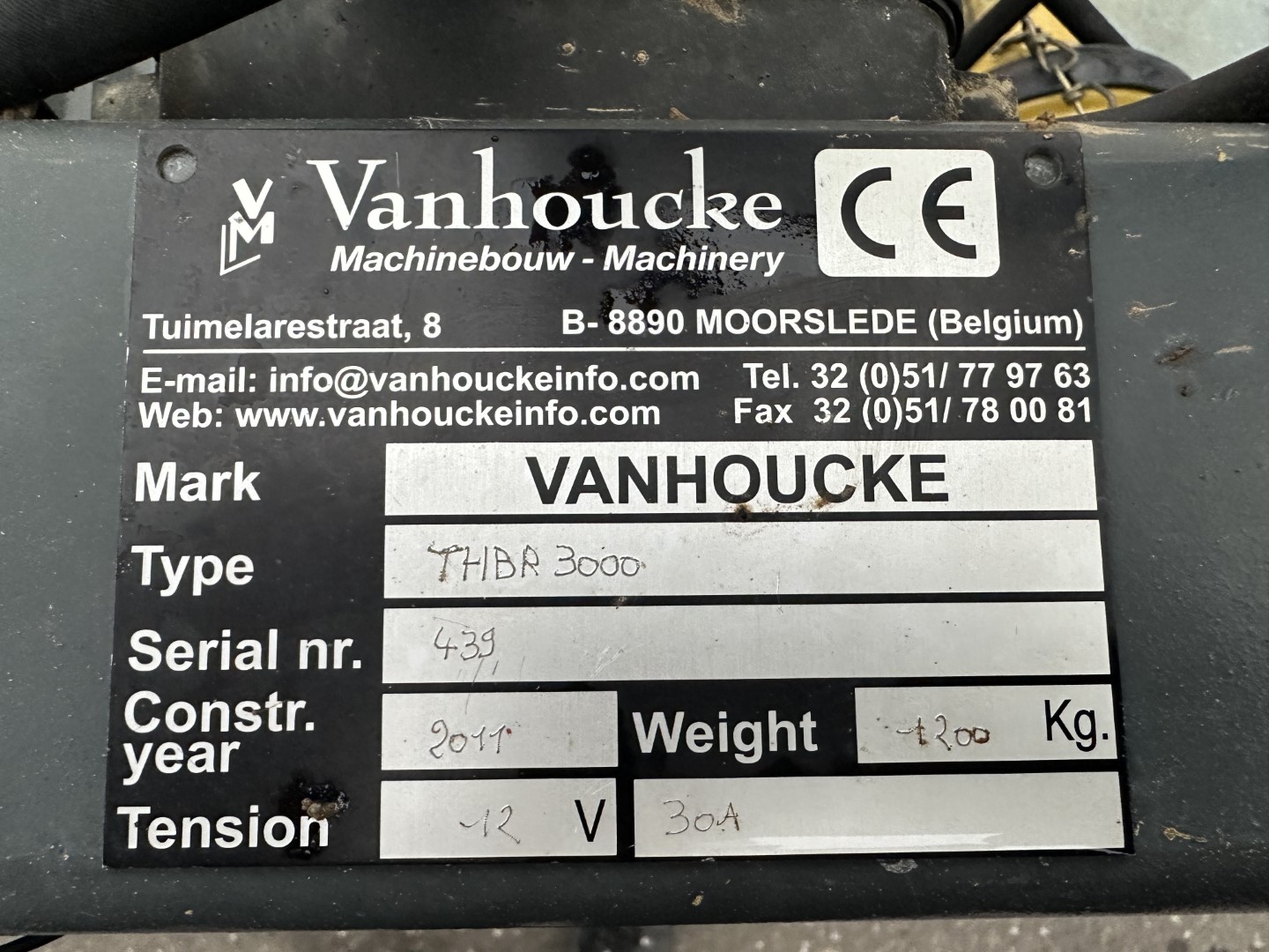 Vanhoucke THBR3000 ���������� ����� 300 ��