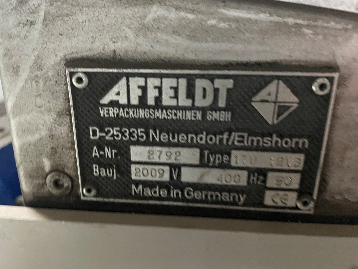 Весы Affeldt 170 12VB с клипсатором для сетей Affeldt 929 T19