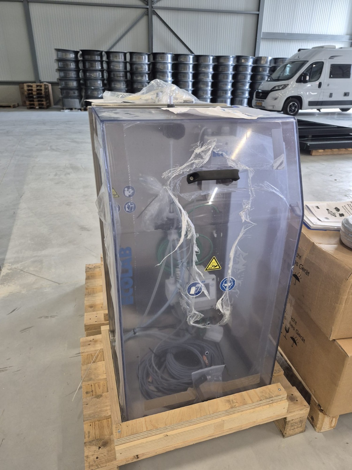Unifortes UNI-W350.100H + UNI-D200.100 Машина для мойки ящиков и кассет