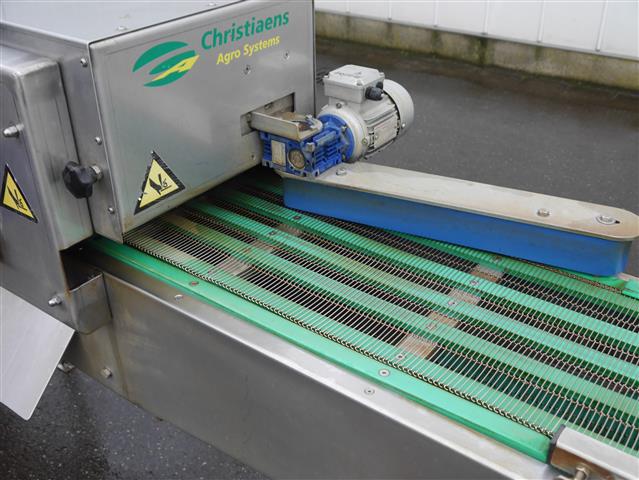 Christiaens Agro Systems fully automatic grading and washing line for asparagus